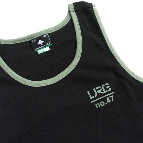LRG Lifted Mesh Tank Top Black - Picture 3 of 4